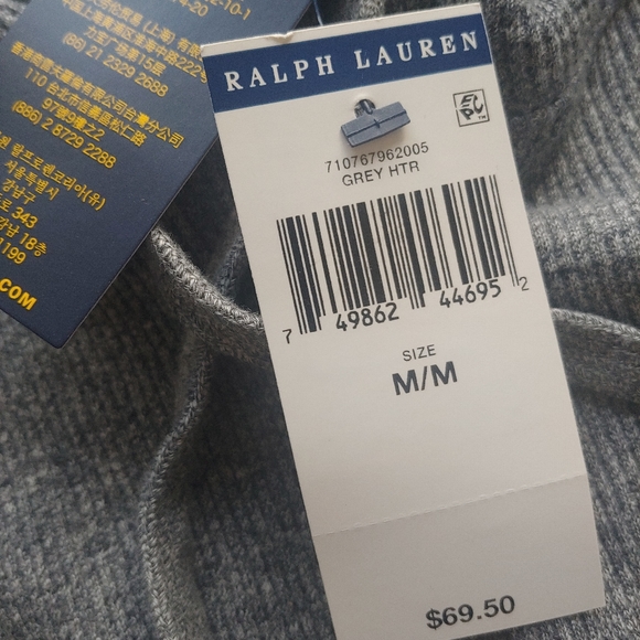 POLO Ralph Lauren NEW Ribbed Pullover Long Sleeve - Picture 7 of 7